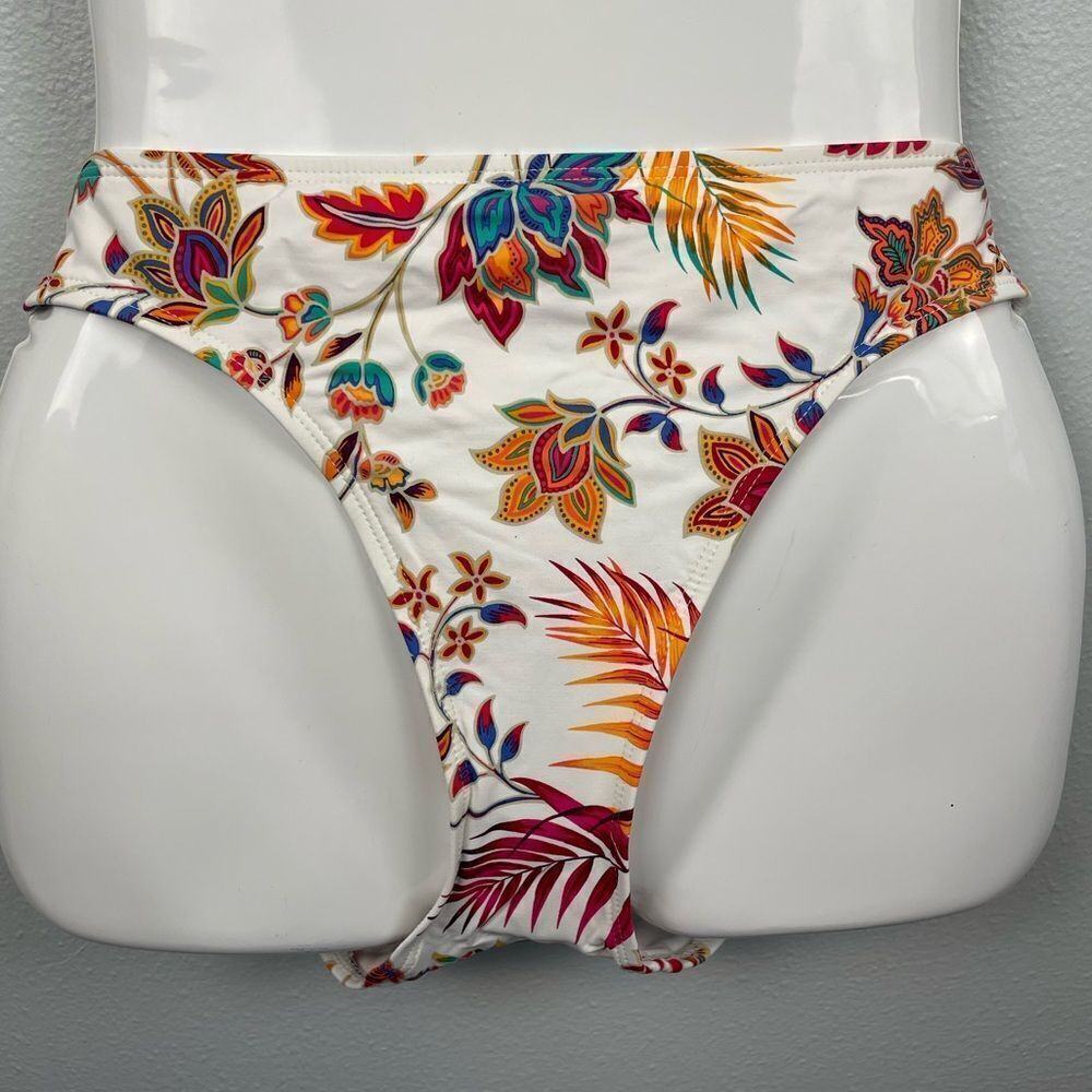 NWT Lauren Ralph Lauren Floral Bikini Bottoms Size 12